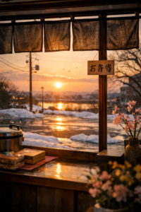 1月の最後の日に