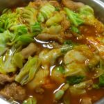 寒波襲来、今夜は赤から鍋