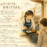 並んでいなくても、お作りできます。和歌山市のお弁当　花むらの想い