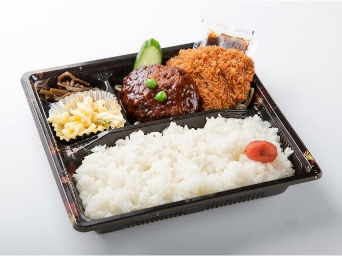 とんかつハンバーグ弁当