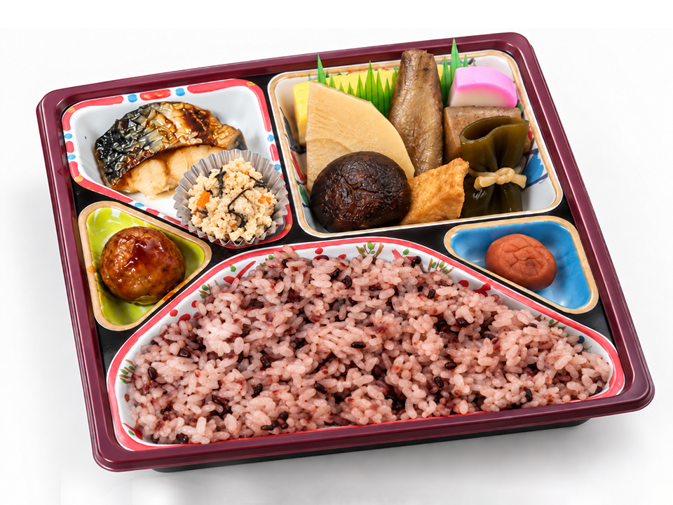 幕の内弁当（古代米）