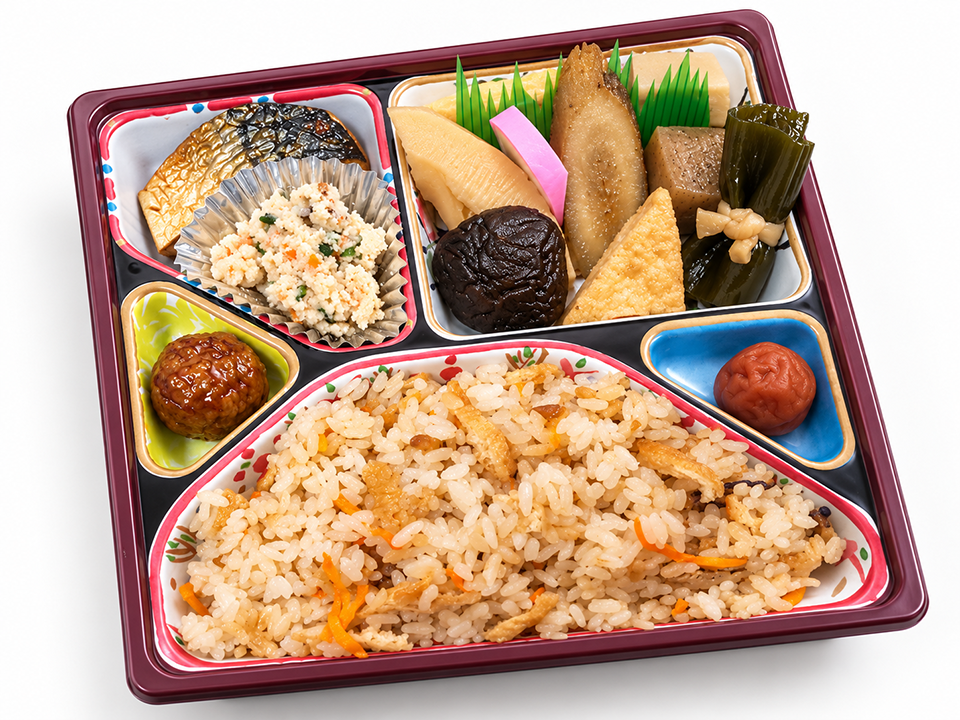 幕の内弁当（かやく飯）