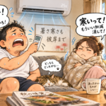 暑さ寒さも彼岸まで……我が家では。