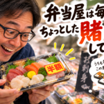 弁当屋は毎日、ちょっとした賭けをしている。